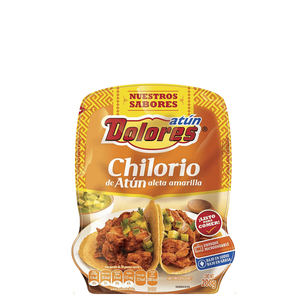 Atún en sobre sabor chilorio