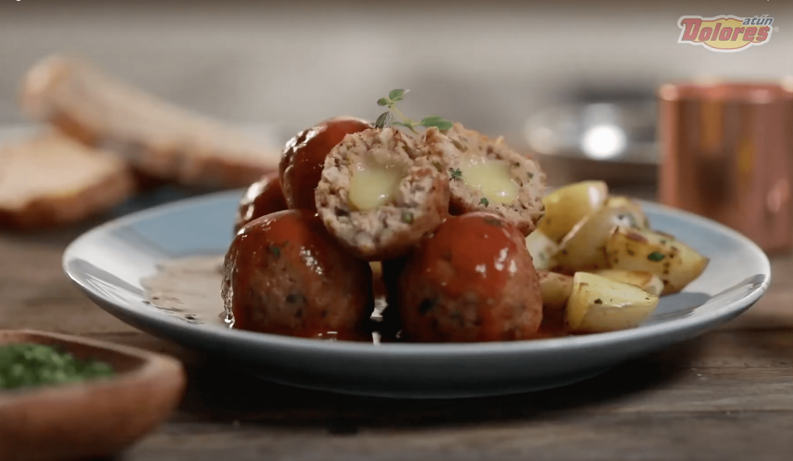 Albóndigas de Atún en Lata con Chipotle