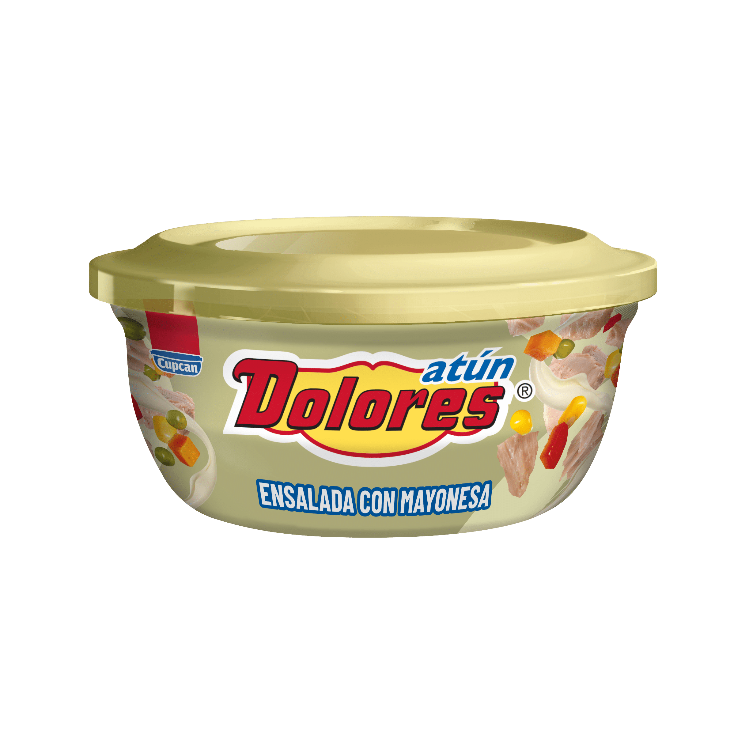 Cupcan de Ensalada de Atún <span>Dolores con Mayonesa</span>