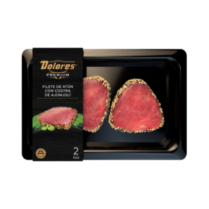 Filete de atún Dolores Premium con costra de ajonjolí