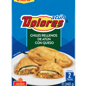 Chiles Rellenos de  <span> Atún Dolores</span> con Queso
