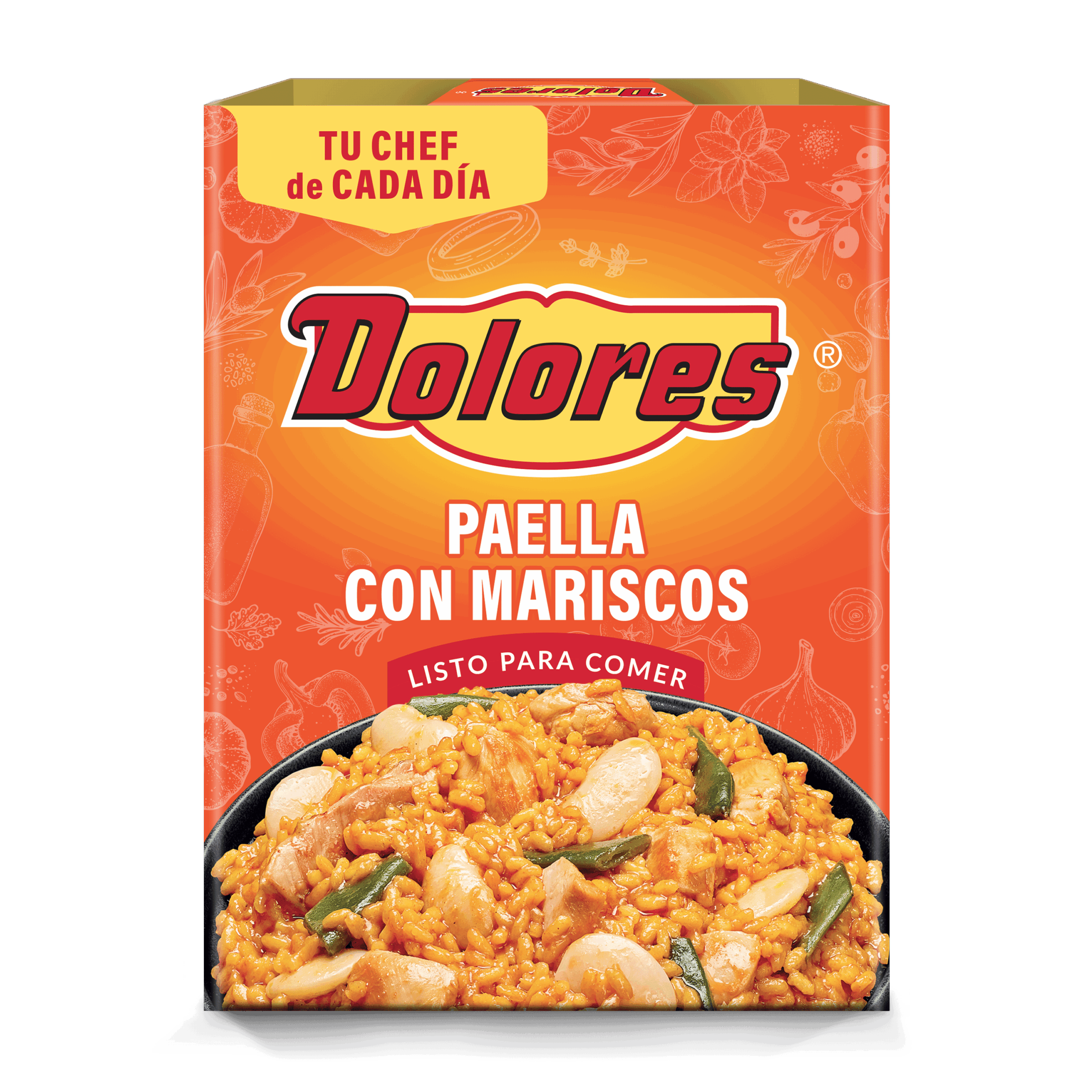 Paella con mariscos <span> Dolores</span>