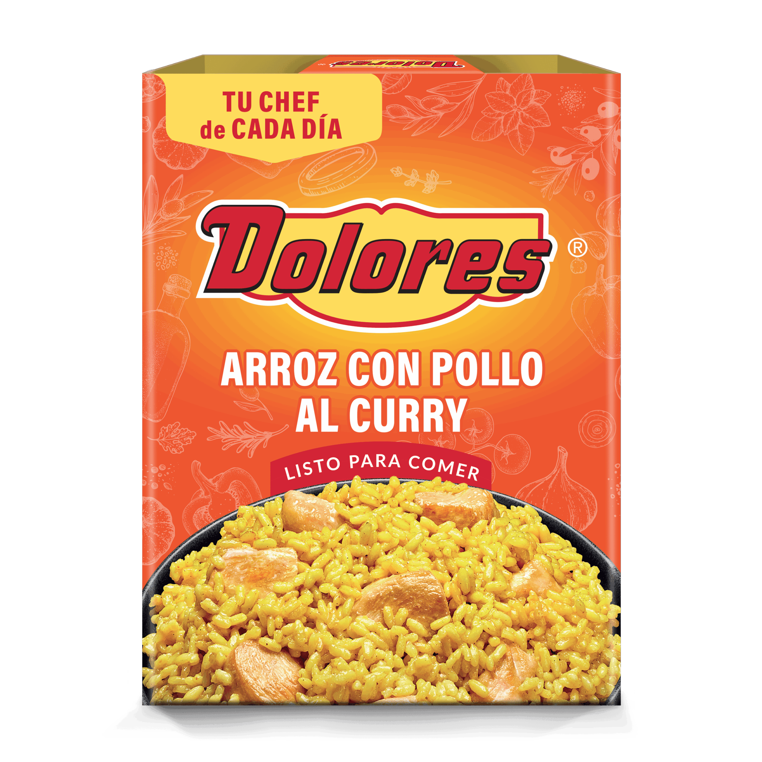 Arroz con pollo al curry <span> Dolores</span>