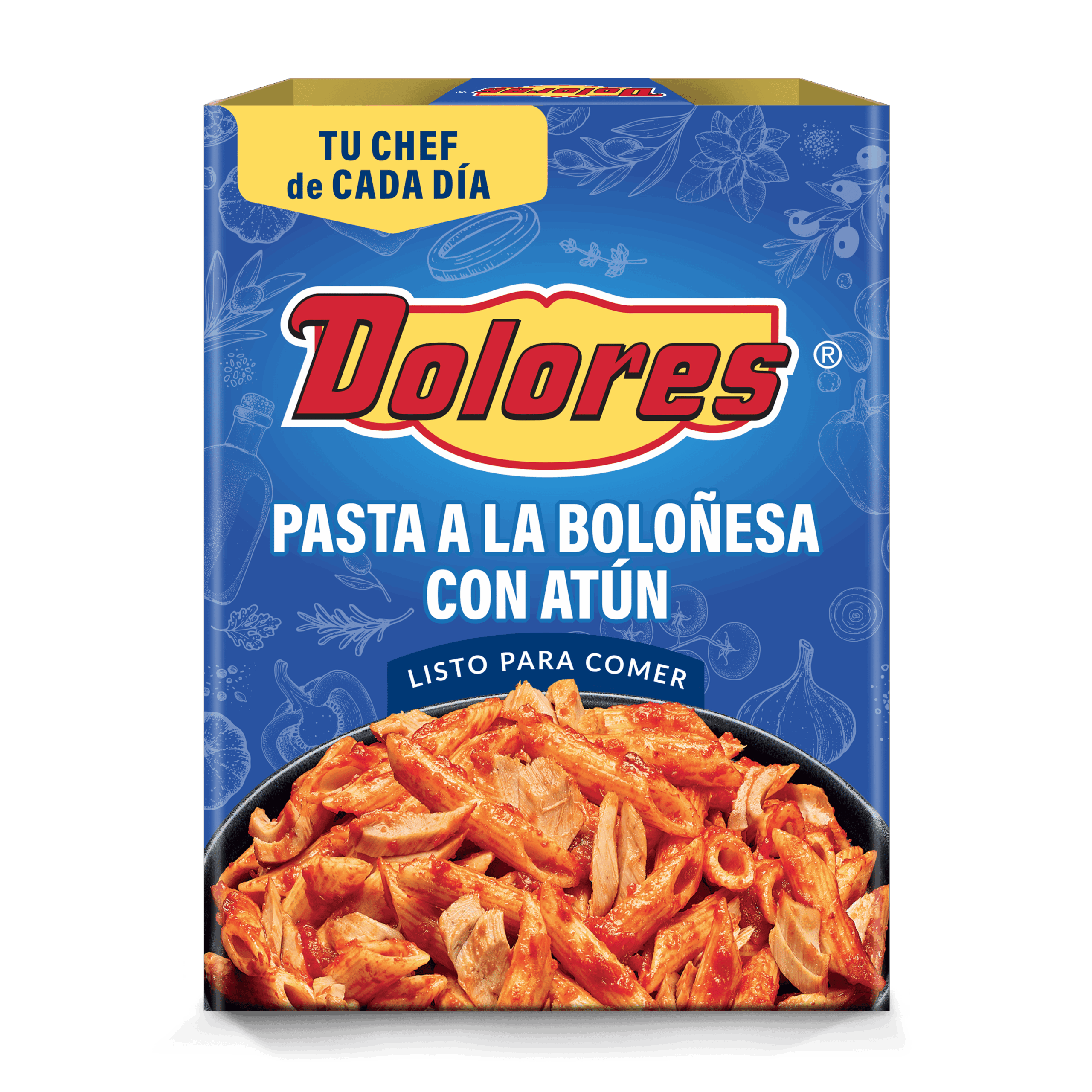 Pasta a la boloñesa de Atún <span> Dolores</span>