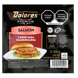 Hamburguesa de Salmón
